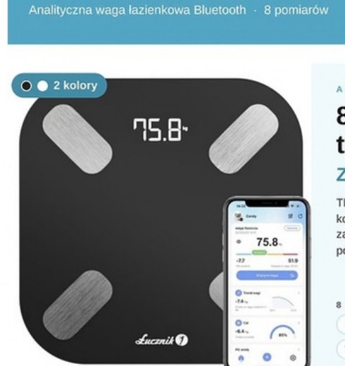 Waga Łucznik BS 12 SMART, materiał marketingowy marki