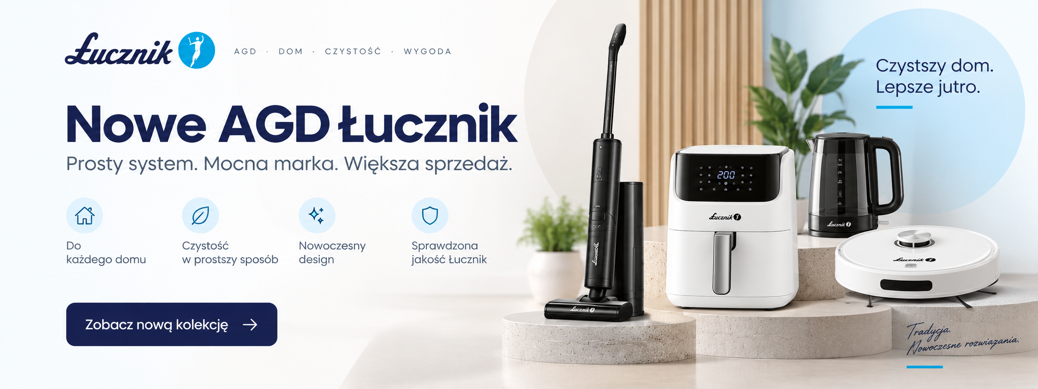 Nowe AGD Łucznik — czystszy dom