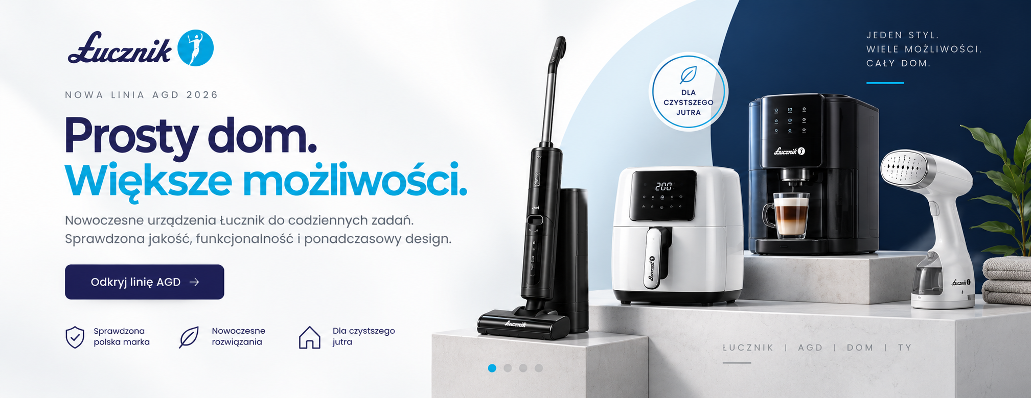 Nowoczesny dom, większe możliwości — AGD Łucznik